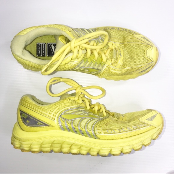 brooks shoes yellow